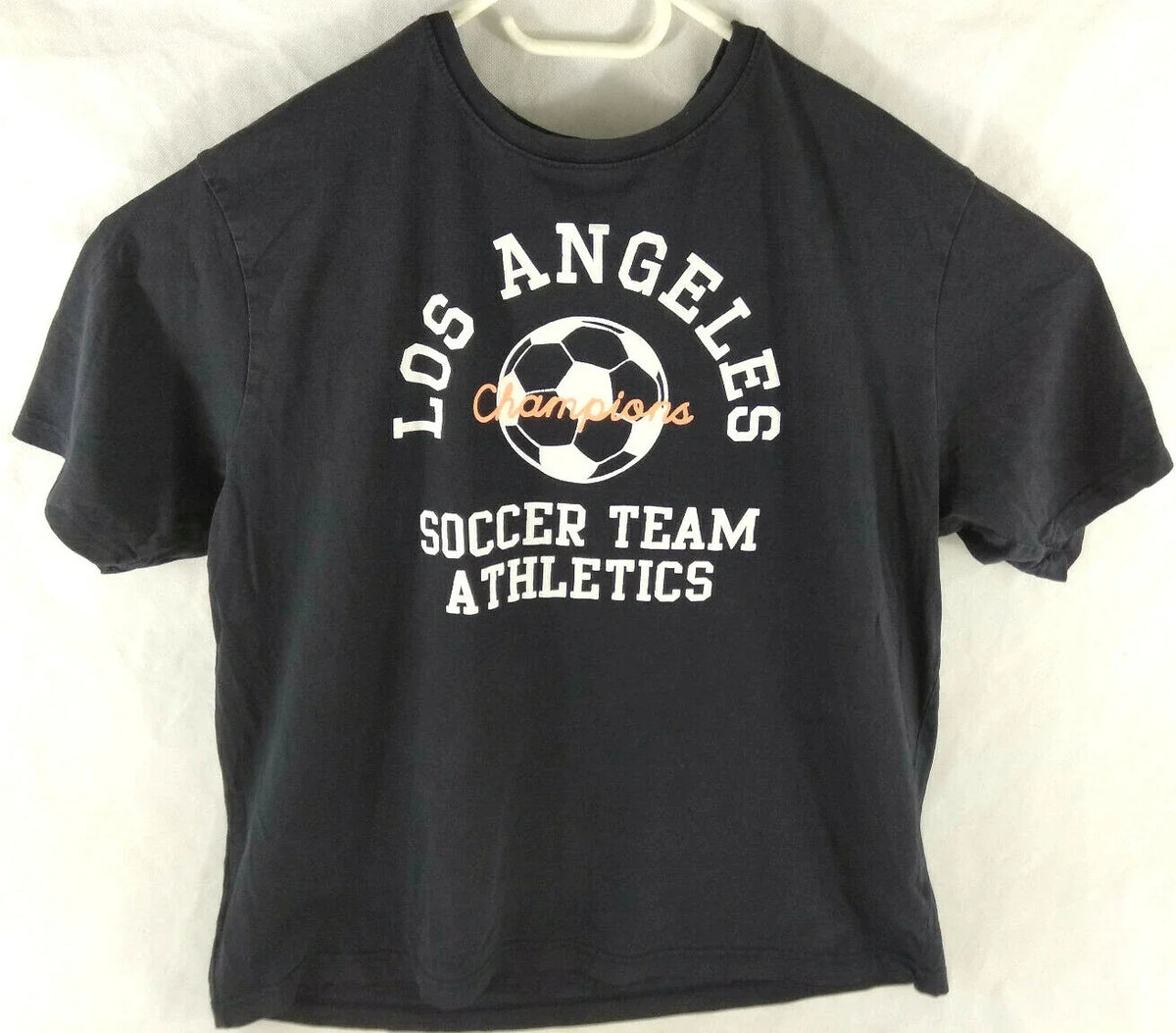 Mens Tex T Shirt Nightwear Size XXL Los Angeles Soccer Team Tracked Shipping Unisex , , , Long Sleeve Tee
