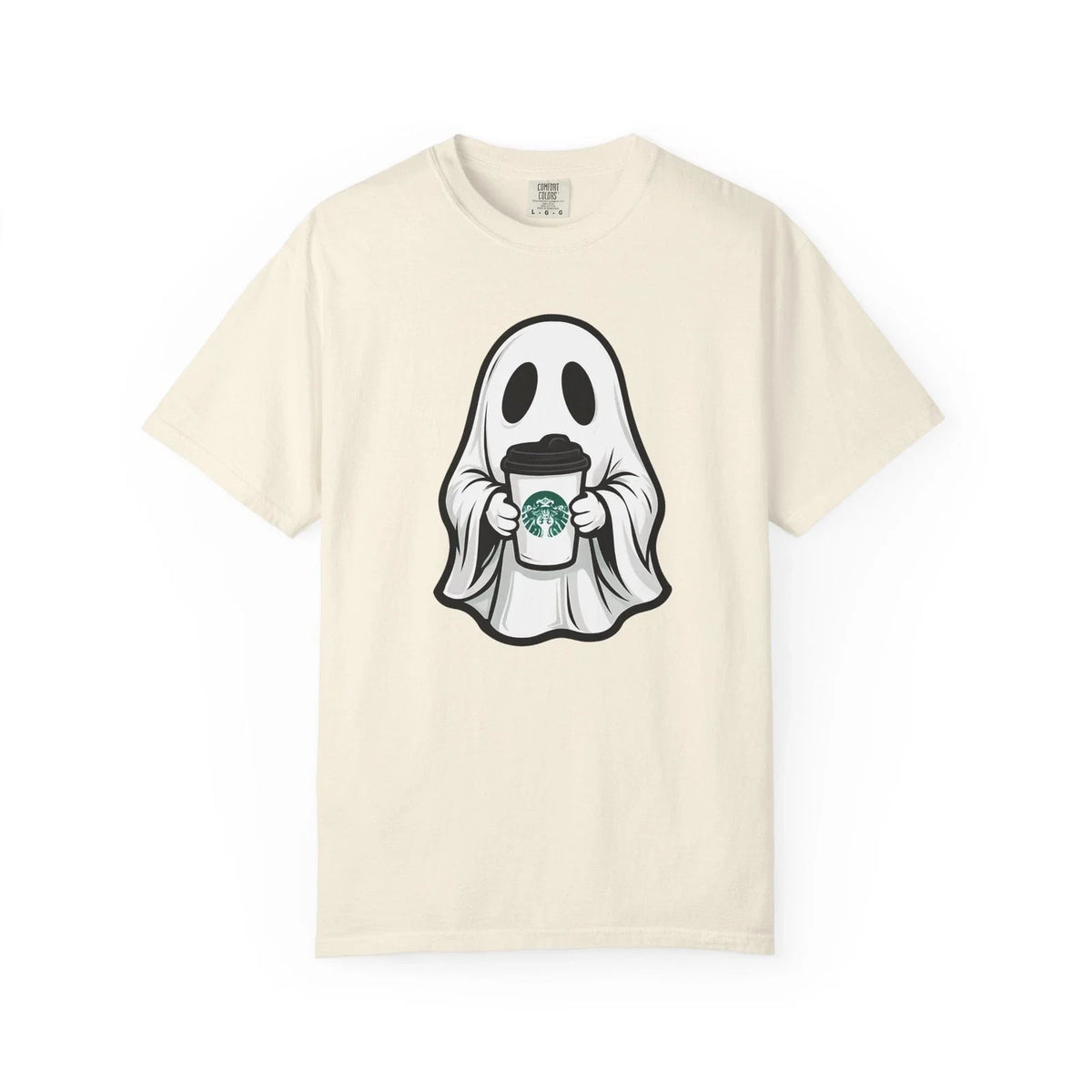 Ghostly Pumpkin Coffee Unisex , Halloween Shirt, Fall Tee, Unisex , , , Long Sleeve Tee