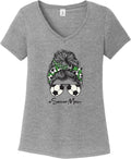 Mom Bun Soccer Mom Soccer Ball Headband Womens Sleeveless Shirt Unisex , , , Long Sleeve Tee