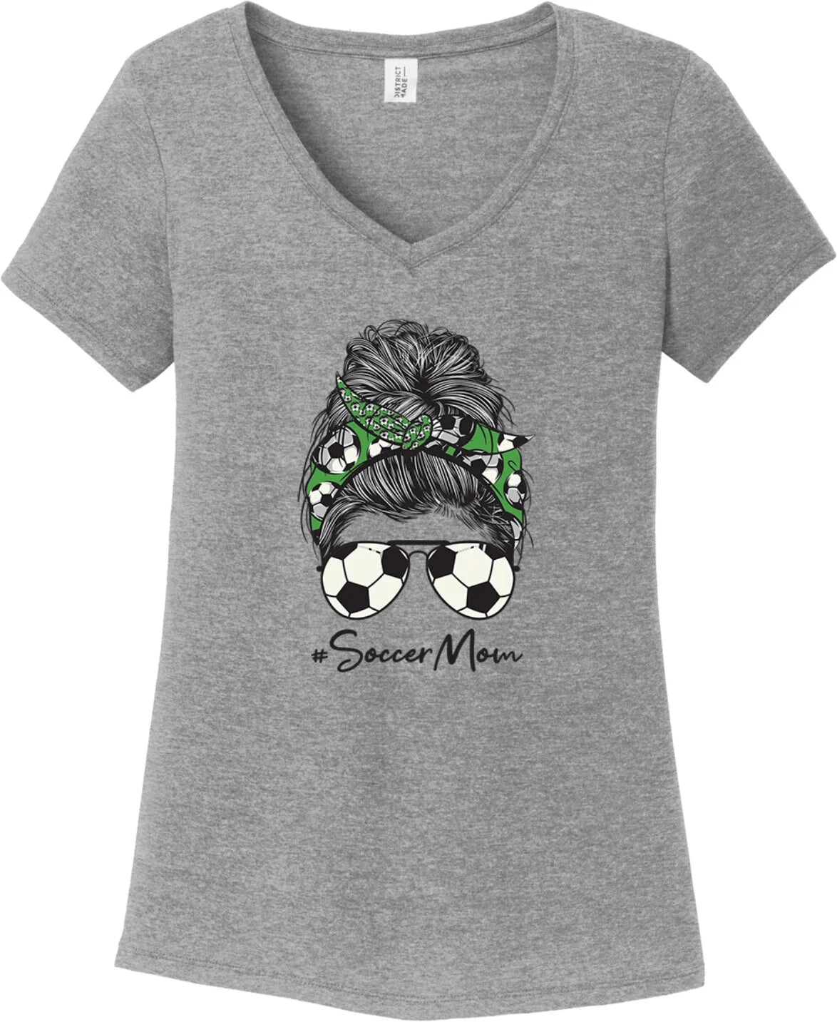 Mom Bun Soccer Mom Soccer Ball Headband Womens Sleeveless Shirt Unisex , , , Long Sleeve Tee