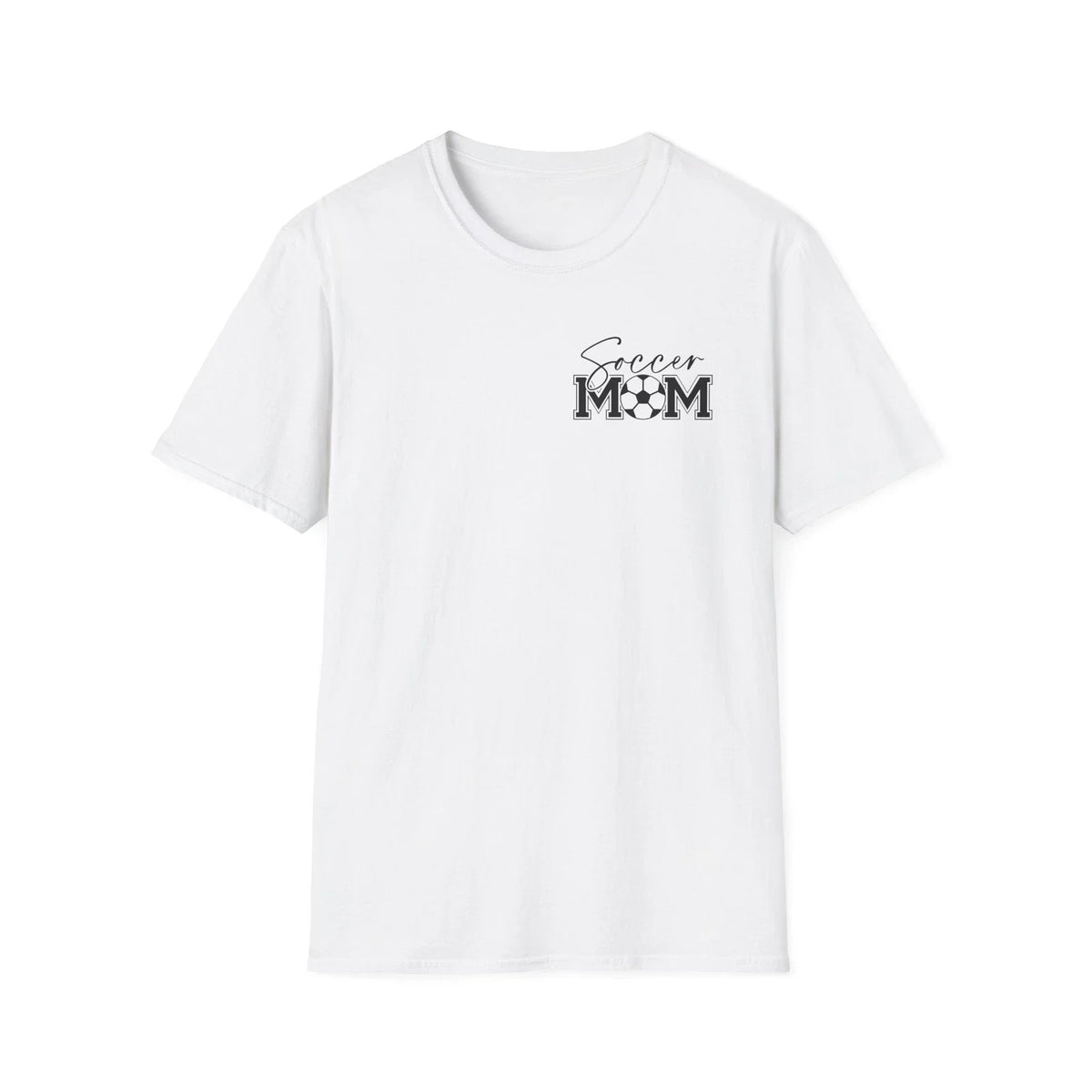 Soccer Mom , Double Sided Message, Gift for Soccer Mom, Team Spirit Shirt Unisex , , , Long Sleeve Tee