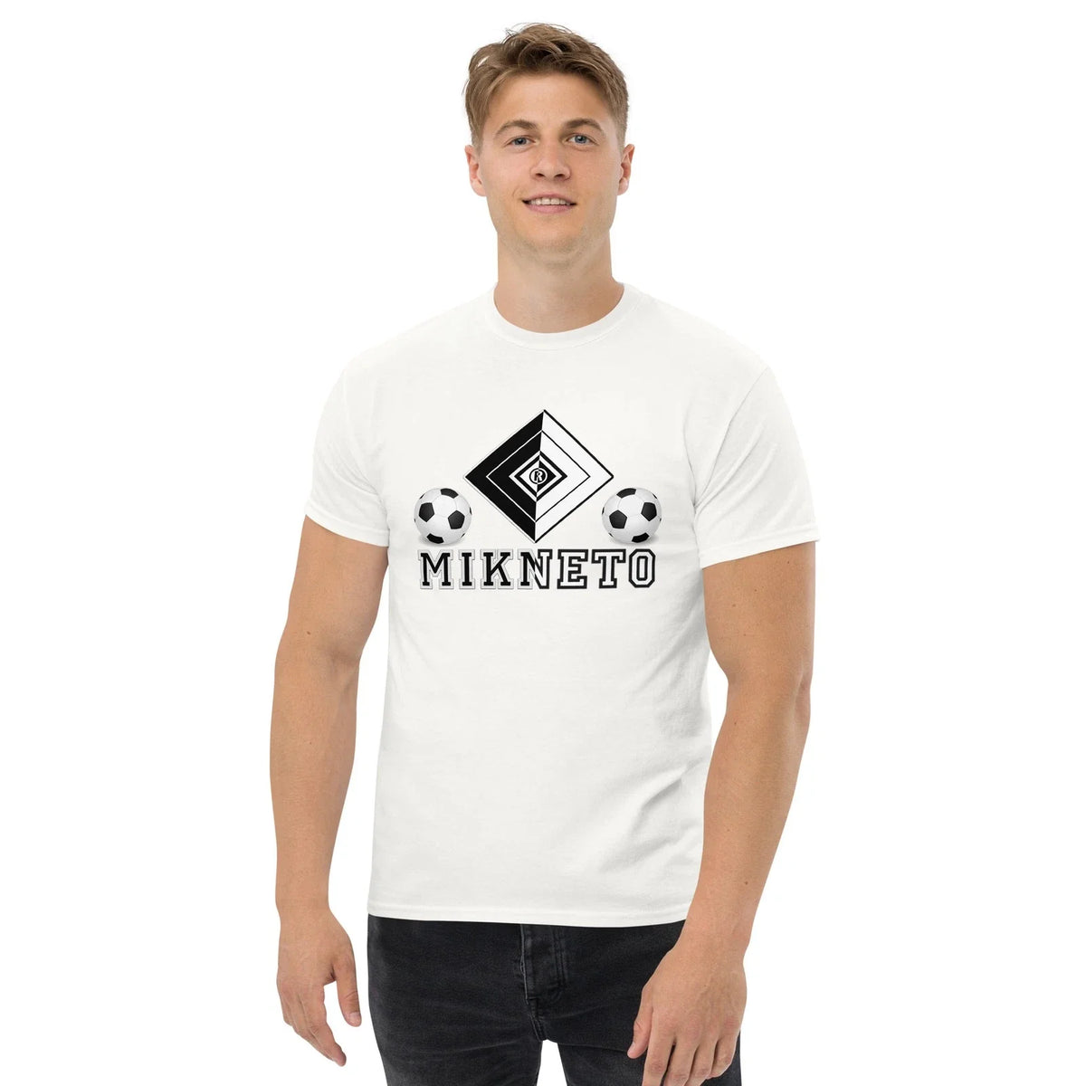 MIKNETO® - Soccer Ball Unisex , , , Long Sleeve Tee