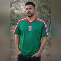 Icon Sports Mexico Soccer Jersey Green Short Sleeve V-Neck Men Large Unisex , , , Long Sleeve Tee