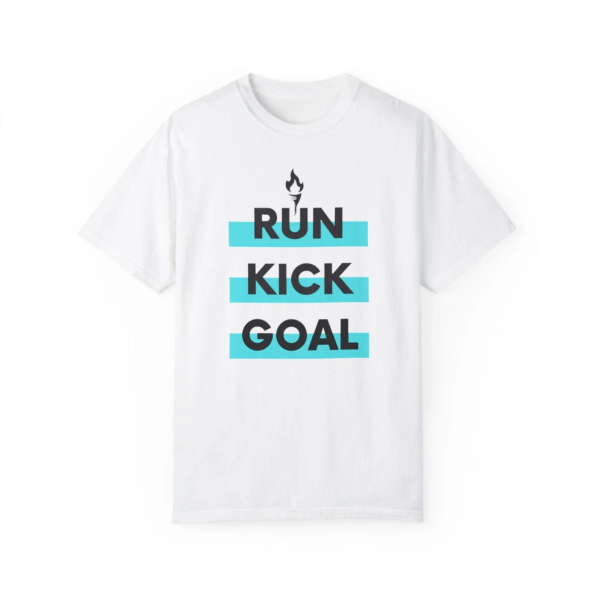 NJ/NY Gotham FC Women's Soccer "RUN KICK GOAL" Unisex Garment-Dyed Unisex , , , Long Sleeve Tee