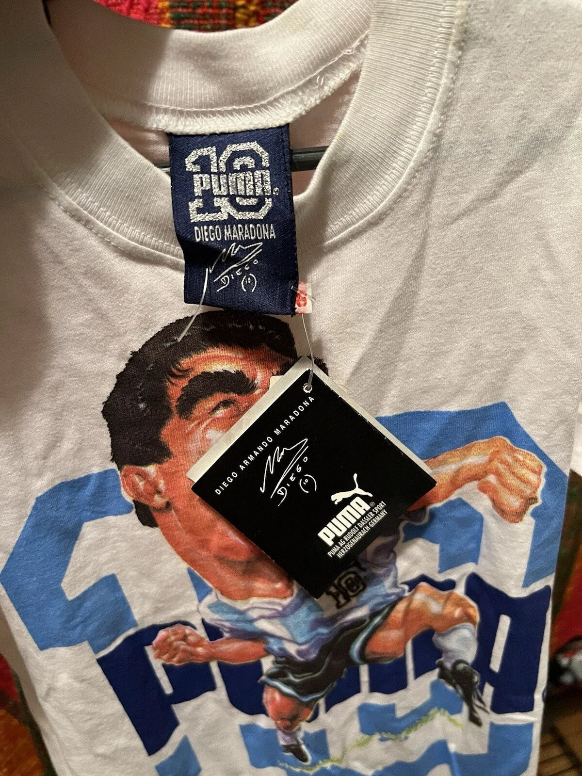 ARGENTINA Soccer Fútbol Diego A. Maradona T Shirt for kids, one of 20 made. Unisex , , , Long Sleeve Tee