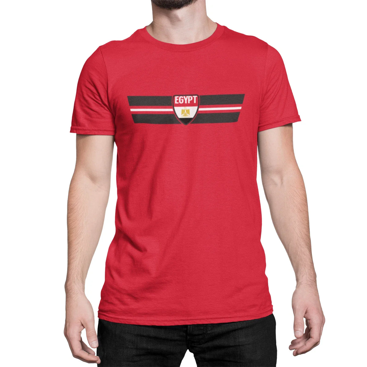 EGYPT Football Cotton Africa Cup Of Nations World Cup 2026 Kit Jersey Unisex , , , Long Sleeve Tee