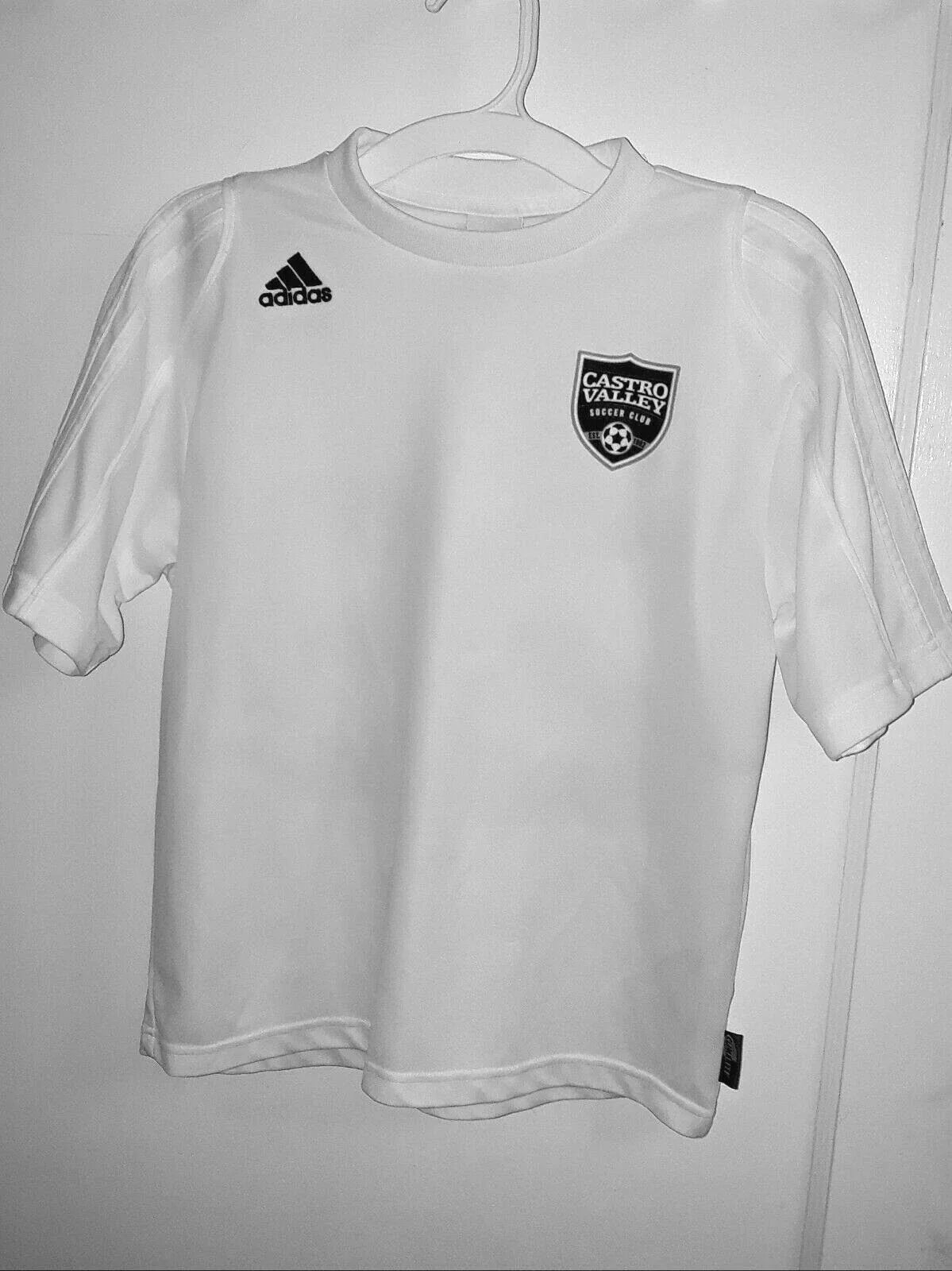 Child's NEW Castro Valley Soccer Shirt Size Med (Stock# 124abc) Unisex , , , Long Sleeve Tee