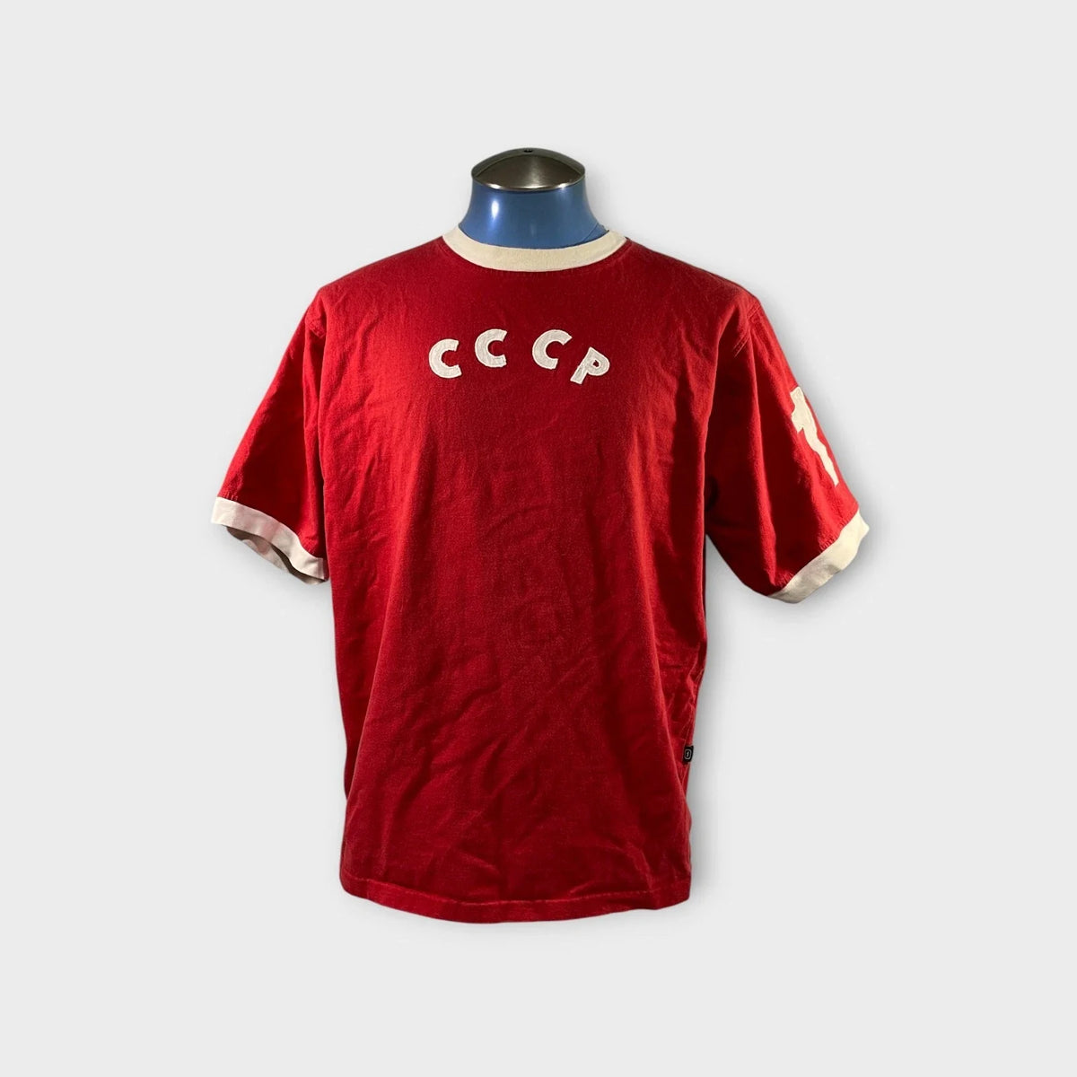 CCCP Soviet Union–Style #10 Soccer Men's XL Red Vintage Y2K Era Unisex , , , Long Sleeve Tee