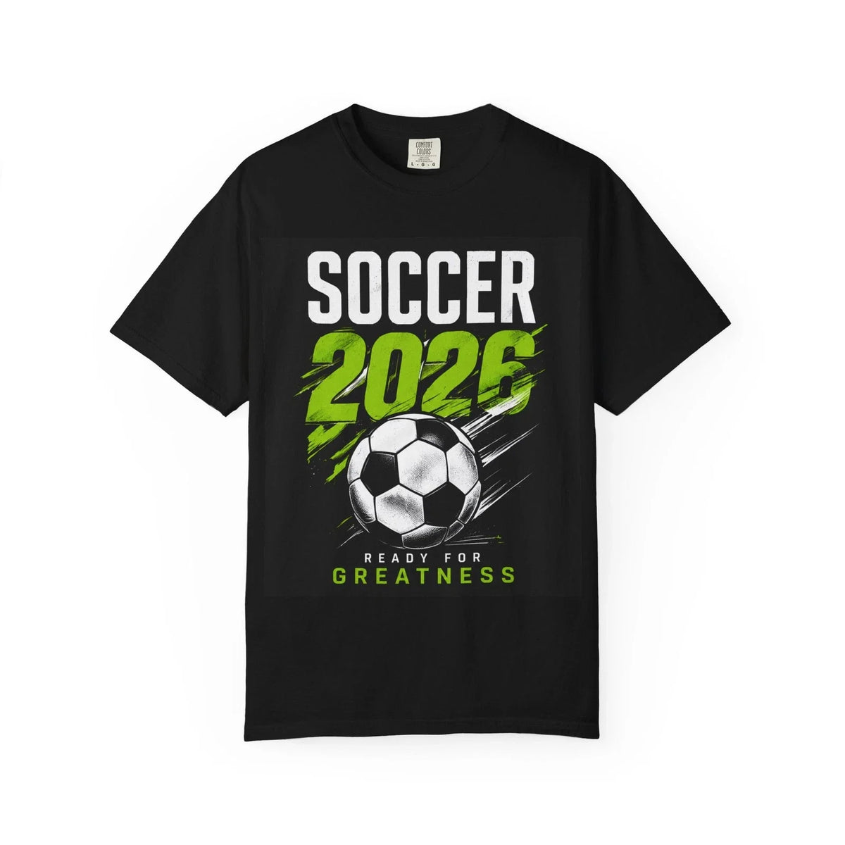 Soccer 2026 | Soccer Ball Graphic, Ready for Greatness Unisex , , , Long Sleeve Tee