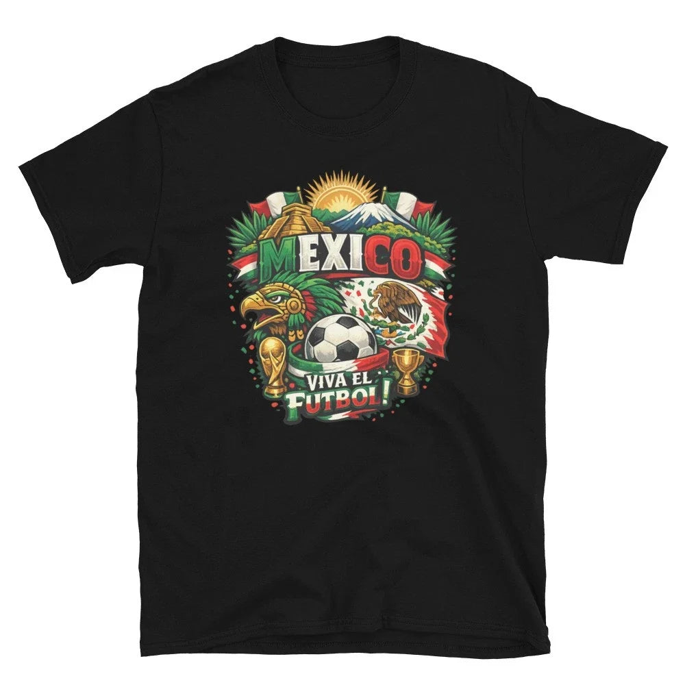 Mexico Soccer Spirit 2026 | Viva El Futbol Fan Unisex World Cup Unisex , , , Long Sleeve Tee