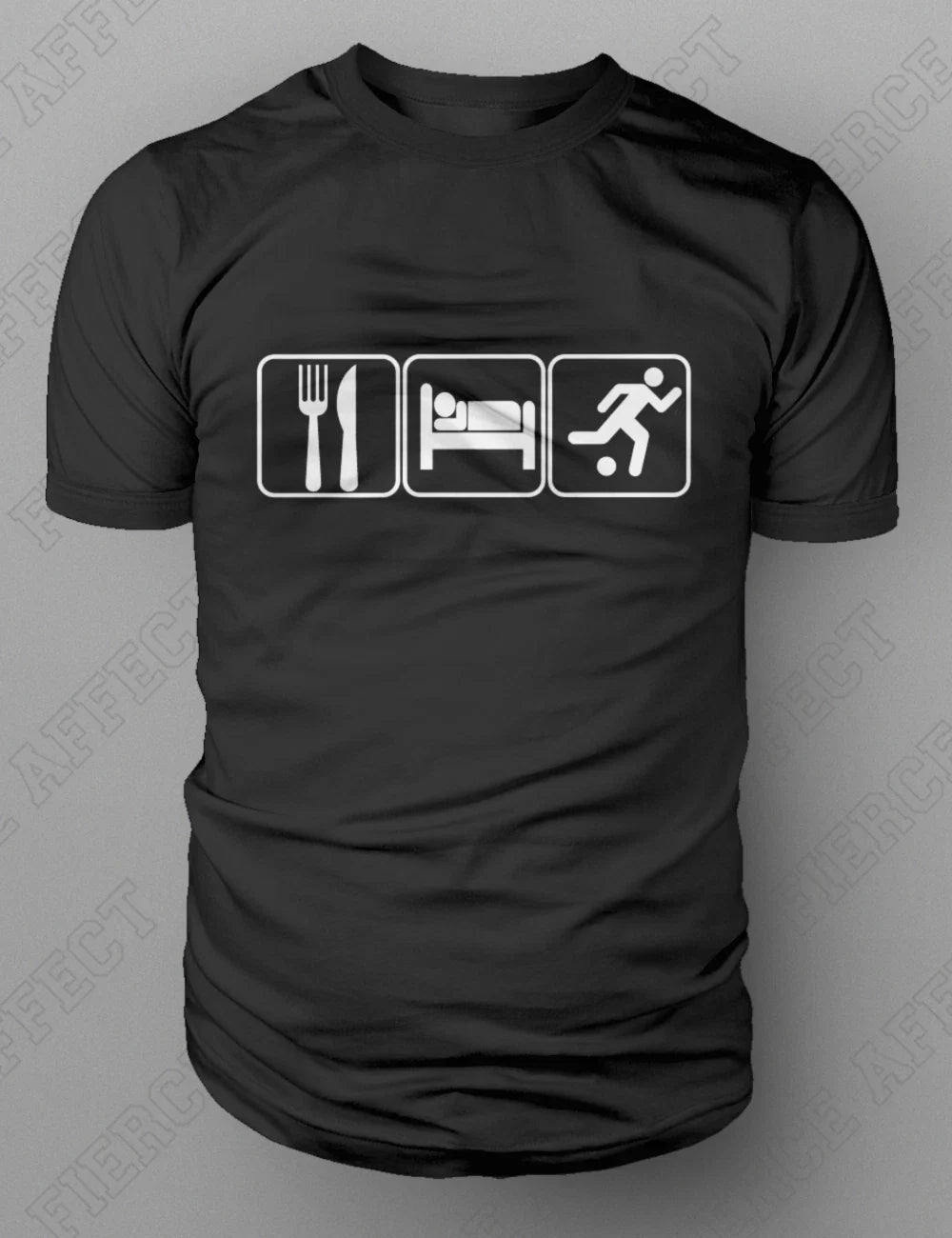 Eat Sleep Football Soccer Saturday Sunday League Champions S- XXL NEW Unisex , , , Long Sleeve Tee
