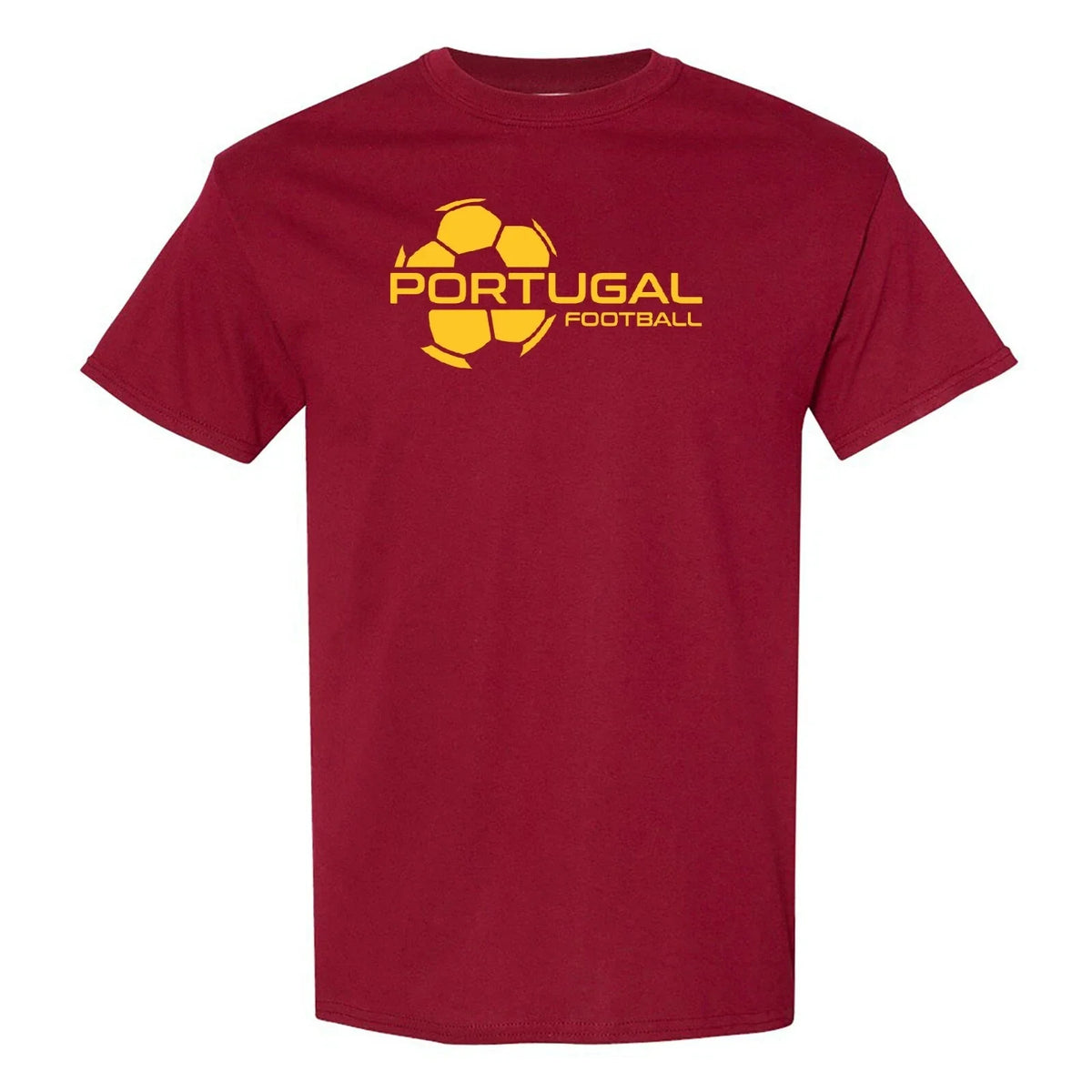 Portugal Football Strike - Soccer Sports Short Sleeve - Garnet Unisex , , , Long Sleeve Tee