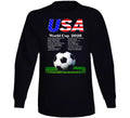 USA World Cup 2026 Stadiums Futbol Football Soccer Fan Gift Long Sleeve T Shirt Unisex , , , Long Sleeve Tee