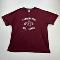 Farmington All-Star Shirt Adult 2XL XXL Red Connecticut Football Basketball Mens Unisex , , , Long Sleeve Tee