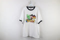 Vintage Y2K Mens XL Spell Out 2004 European Championships Soccer Ringer Unisex , , , Long Sleeve Tee