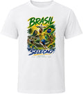 Brazil Seleção Soccer Football 2026 National Pride T Shirt Unisex , , , Long Sleeve Tee