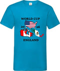 England Mexico USA Canada Football Cup Kids Teens T Shirt Various Colours Sizes Unisex , , , Long Sleeve Tee