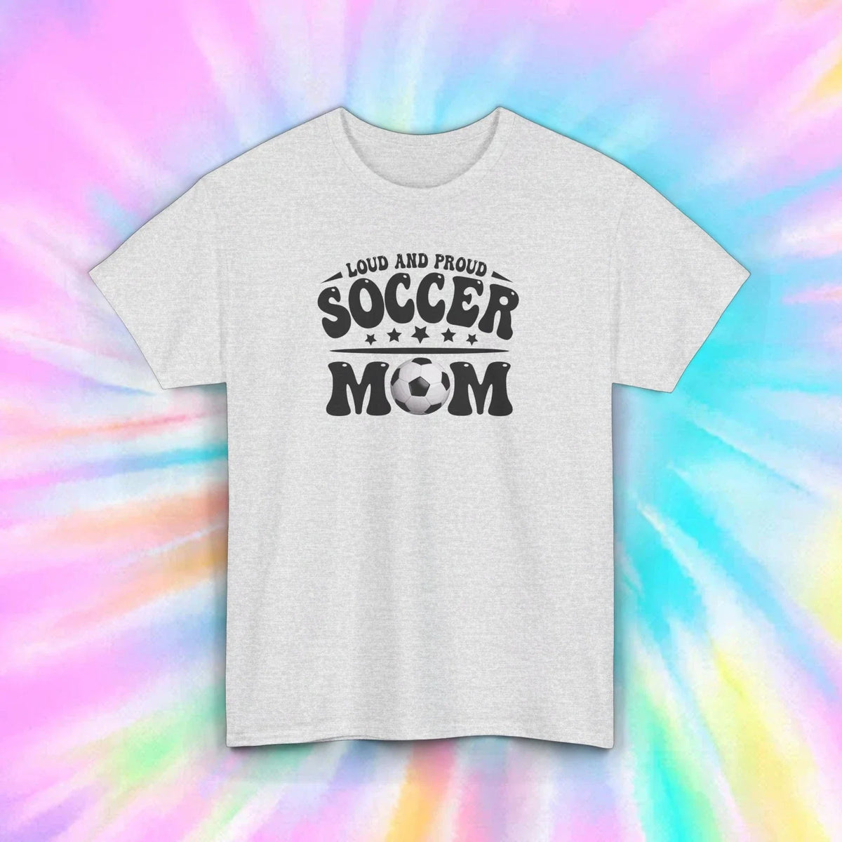 Soccer Mom | Loud and Proud Graphic | Sports Mom Tee | S-5XL Unisex , , , Long Sleeve Tee