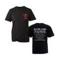 Scotland Football Tour 2026 T Shirt Schedule Tartan Army Supporter Gift Black Unisex , , , Long Sleeve Tee