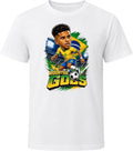 Rodrygo, Brazil Caricature Soccer 2026 T Shirt Unisex , , , Long Sleeve Tee