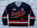 VTG 90’s Romwe Los Angeles #23 CHICAGO Sports Racing Hockey Jersey L/S L Unisex , , , Long Sleeve Tee