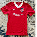 New! York City FC 2018-19 Home Soccer Shirt Red Unisex Adult XSmall Unisex , , , Long Sleeve Tee