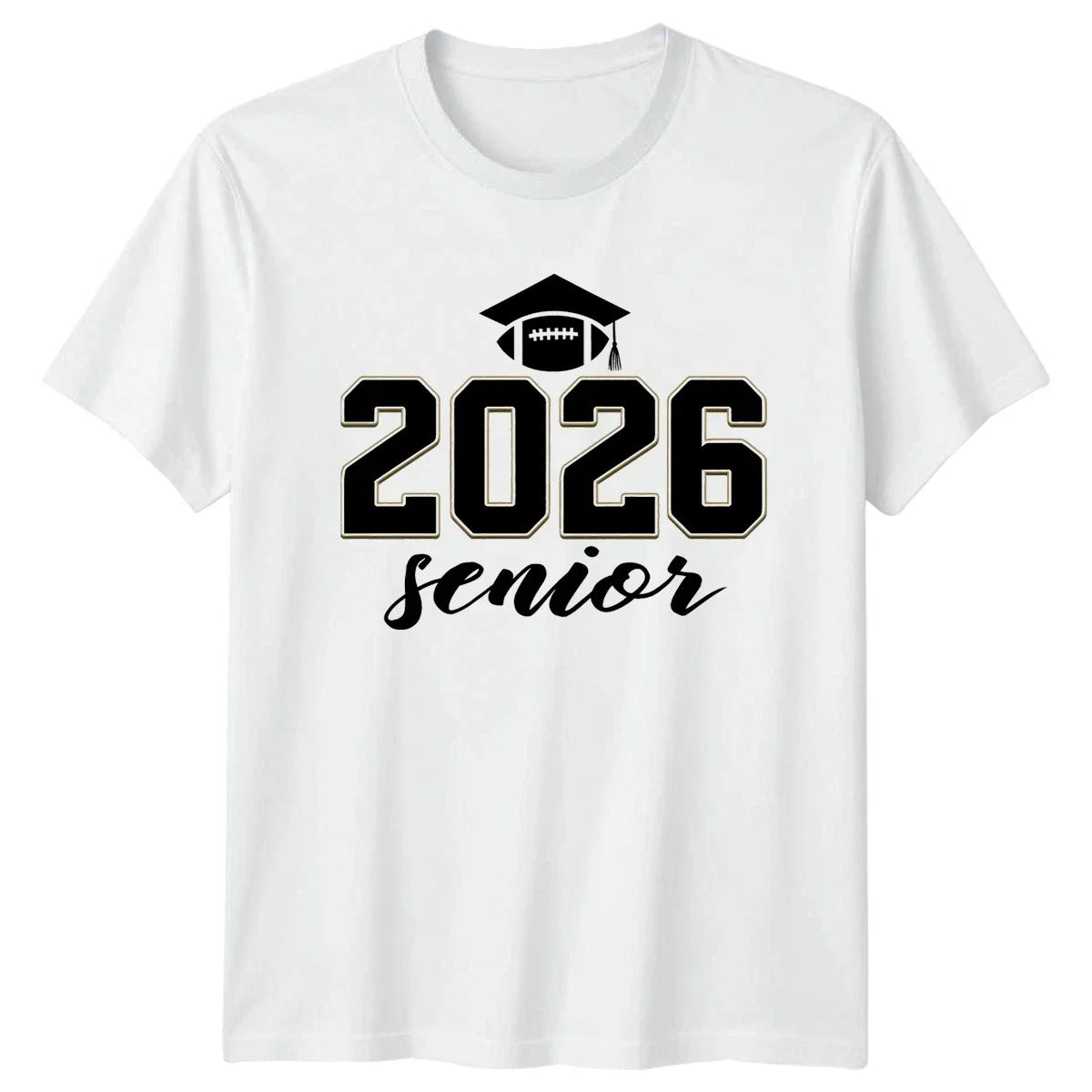 2026 Senior Football Graduation Gift For Him And Her Unisex , , , Long Sleeve Tee