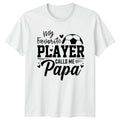 My Favorite Player Calls Me Mens Soccer Dad Soccer Fathers Day Gift Unisex , , , Long Sleeve Tee