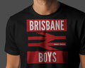 BRISBANE BOYS Away Days | Orient Hooligans | Unisex Organic Unisex , , , Long Sleeve Tee