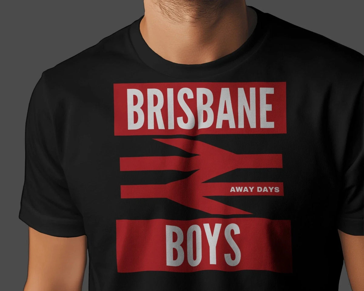 BRISBANE BOYS Away Days | Orient Hooligans | Unisex Organic Unisex , , , Long Sleeve Tee