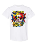 Colombia Soccer 2026 World Cup Style Unisex German Fan Shirt Football Unisex , , , Long Sleeve Tee