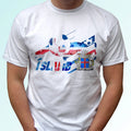 Iceland football flag white t shirt Island bolur soccer tag gift cup top tee Unisex , , , Long Sleeve Tee