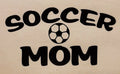 SOCCER MOM SHIRT (FRONT PRINT ONLY) SAYING Unisex , , , Long Sleeve Tee