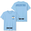 Argentina Football Unisex Kids Country Pride Soccer Tee #WC Unisex , , , Long Sleeve Tee