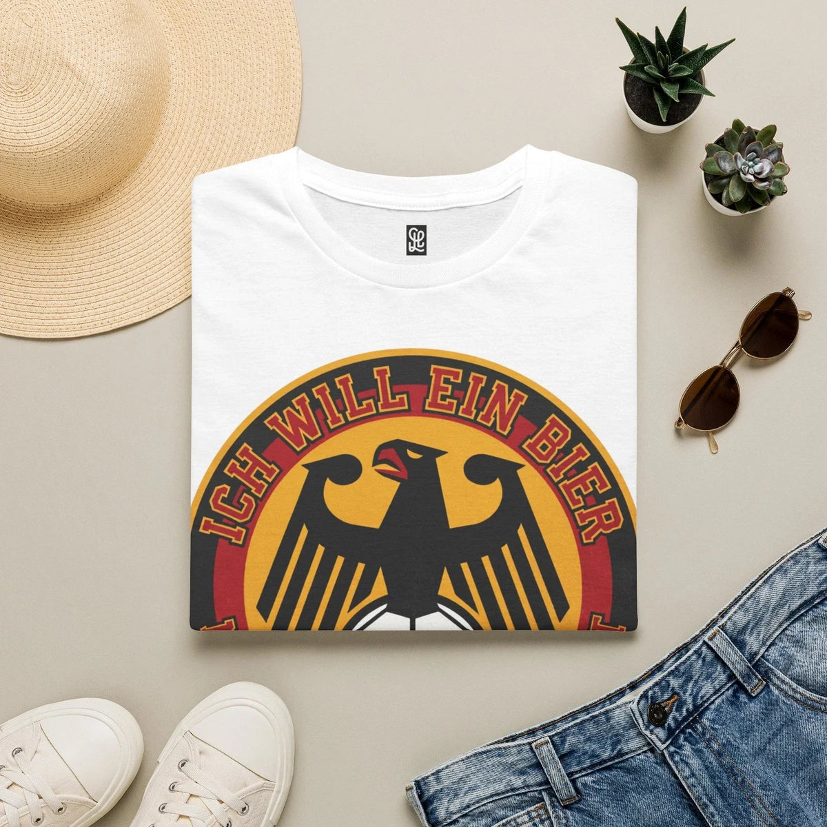 FIFA-Weltmeisterschaft 2026 | "Ich will ein Bier" Fussball-Tee Unisex , , , Long Sleeve Tee