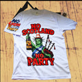 Scotland Fan Shirt No Scotland No Party 2026 Personalised Word Cup football army Unisex , , , Long Sleeve Tee