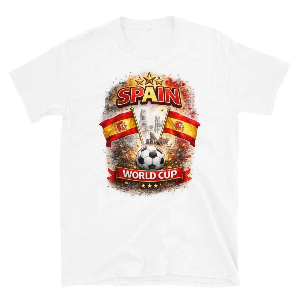 Spain World Cup Football Fan Shirt Soccer Supporter National Team Graphic Unisex Unisex , , , Long Sleeve Tee