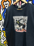 Vintage 2000s Eric Cantona Kung Fu Kick tshirt size L / Soccer / Football Unisex , , , Long Sleeve Tee