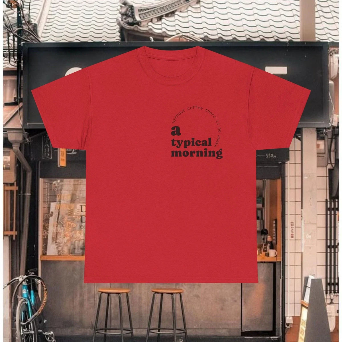 „Without coffee“ Cotton Tee Unisex , , , Long Sleeve Tee