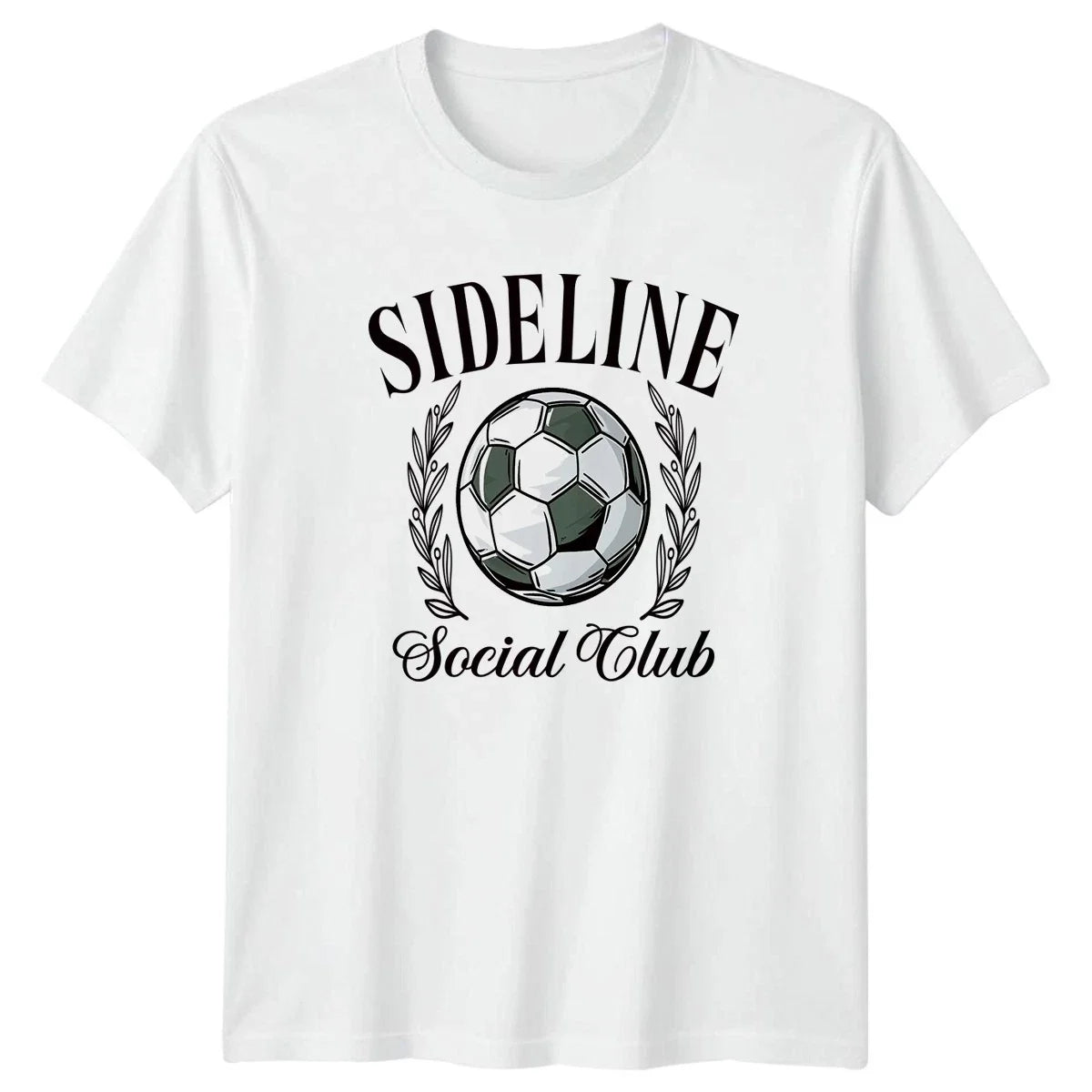 Sideline Social Club Soccer Fan Football Birthday Gift For Him And Her Unisex , , , Long Sleeve Tee