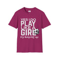 Play Like Girl Unisex , Soccer Fan Tee Motivational Sports Shirt Keep Up Unisex , , , Long Sleeve Tee