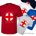 England Football Fans T shirt for UK Supporters -Adult & Kids - World Cup Unisex , , , Long Sleeve Tee