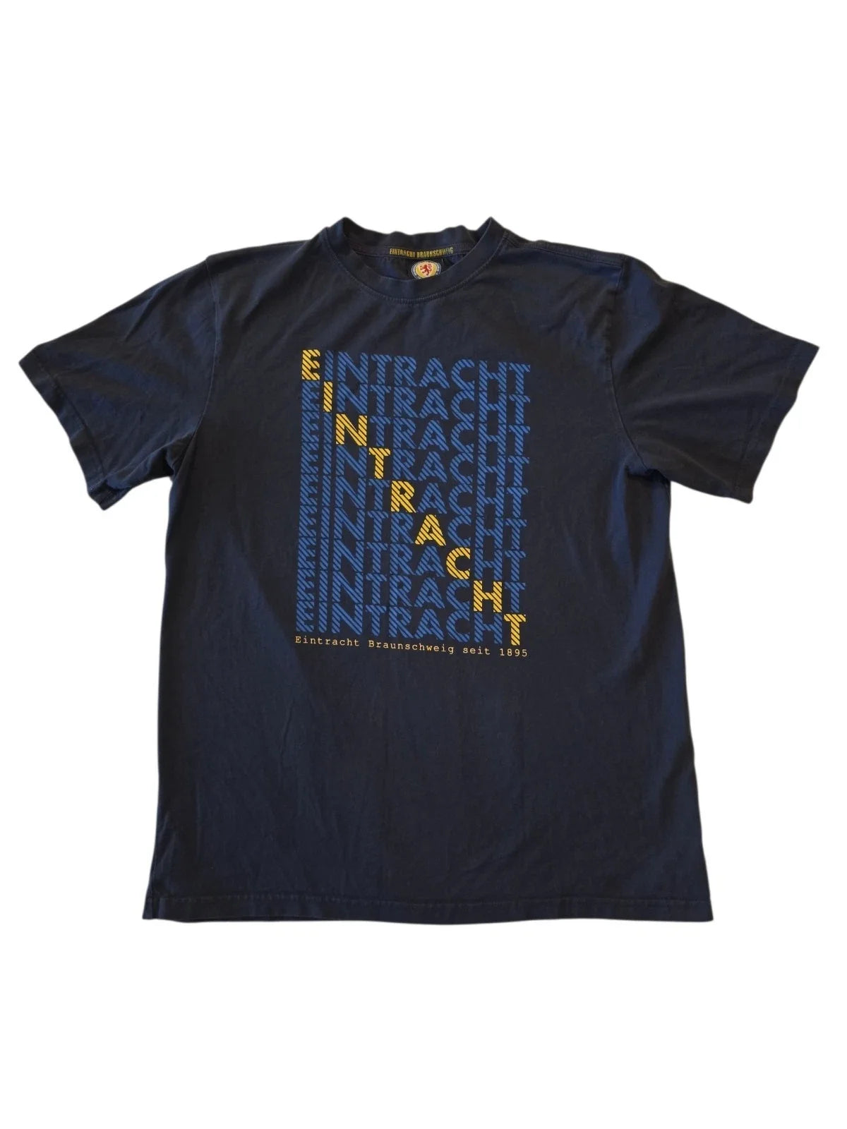 Eintracht Braunschweig XL Navy Graphic T Shirt German Soccer Football Fan Tee Unisex , , , Long Sleeve Tee