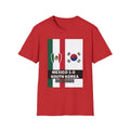 Mexico vs South Korea soccer score | Mexico flag vs Korea flag Unisex , , , Long Sleeve Tee