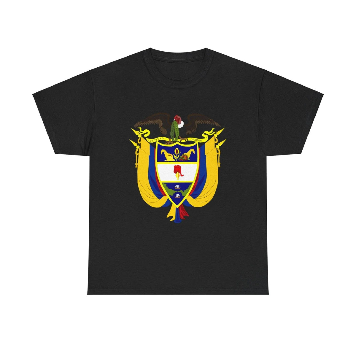 Coat of arms of Colombia 4 - Unisex , , , Long Sleeve Tee