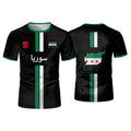 Syria Football Jersey Men Women Soccer Shirt Syrian Flag National Team Top 2026 Unisex , , , Long Sleeve Tee
