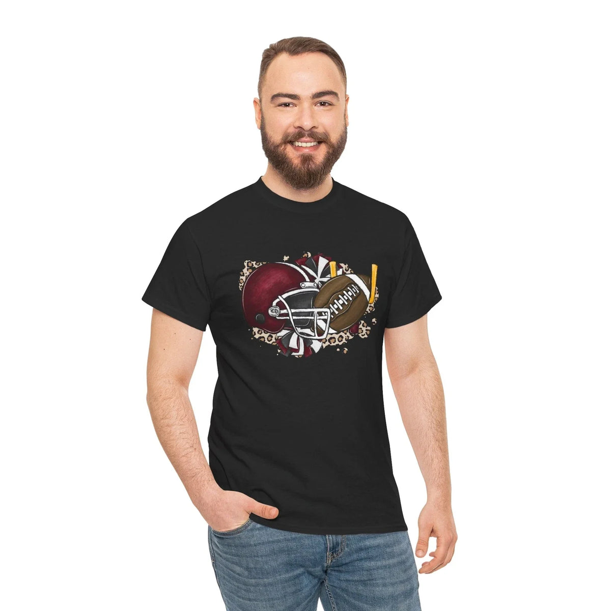 American Football Mom - Proud Mom Tee for Football Families Unisex , , , Long Sleeve Tee