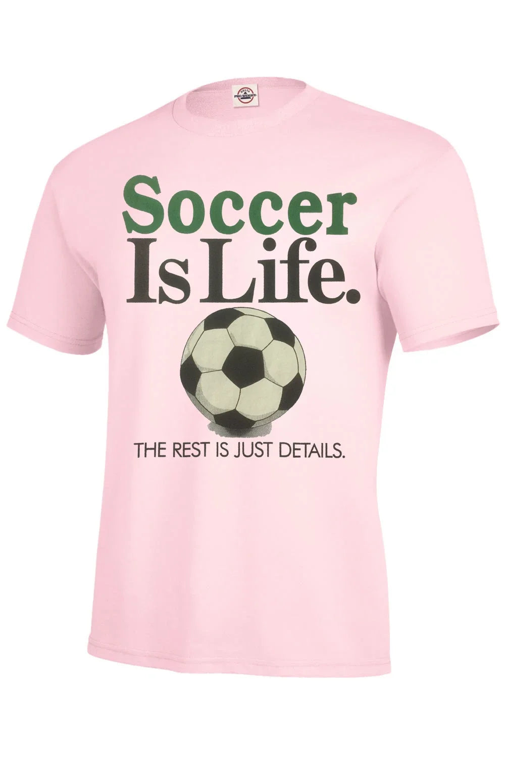 SOCCER IS LIFE ASSORTED COLORS KIDS S6-8 TO XL18-20 ADULT S-5XL MUST!!! Unisex , , , Long Sleeve Tee