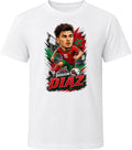Brahim Diaz, Morocco Caricature Soccer 2026 T Shirt Unisex , , , Long Sleeve Tee