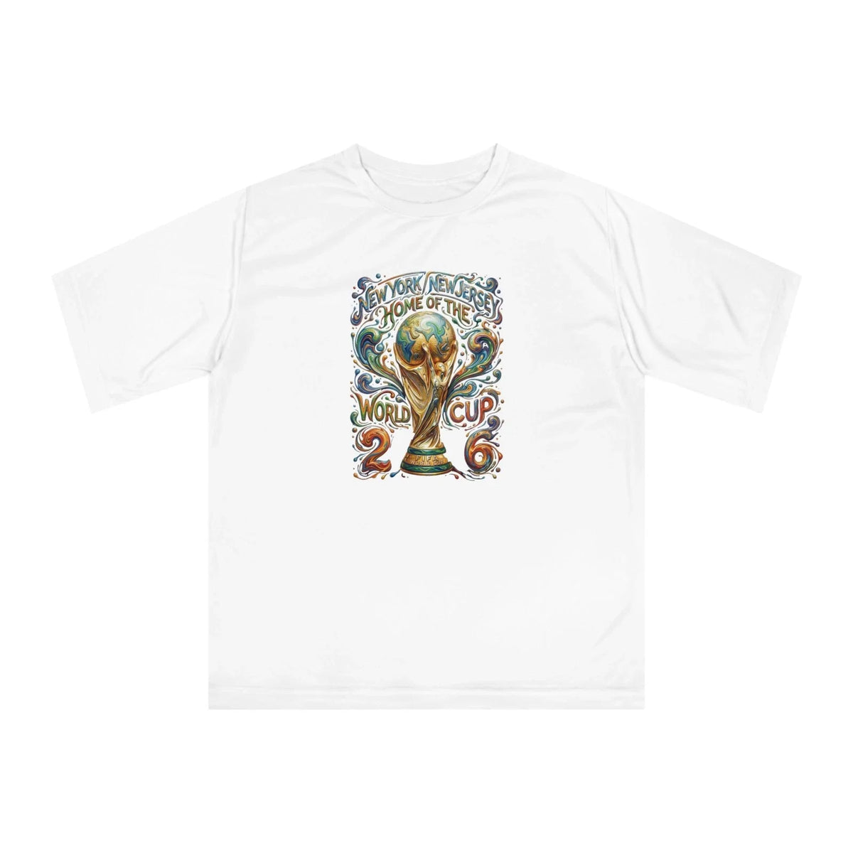 World Cup Trophy Illustration | Soccer 2026 Design Unisex , , , Long Sleeve Tee